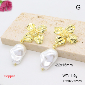F6E302118vbmb-L017  Fashion Copper Earrings