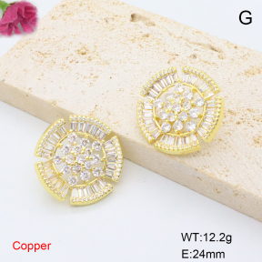 F6E405747bbov-L017  Fashion Copper Earrings