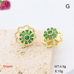 F6E405749bbov-L017  Fashion Copper Earrings