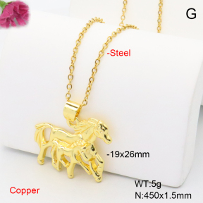 F6N201041vaia-L017  Fashion Copper Necklace