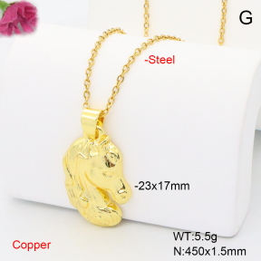 F6N201042vaia-L017  Fashion Copper Necklace