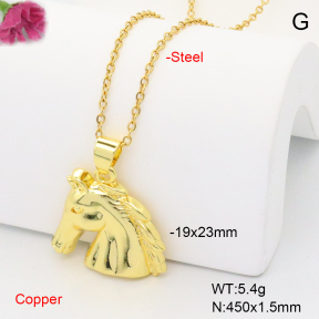 F6N201044vaia-L017  Fashion Copper Necklace