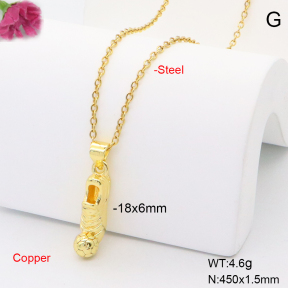 F6N201049vail-L017  Fashion Copper Necklace