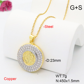 F6N408979vbnb-L017  Fashion Copper Necklace