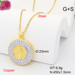 F6N408983vbnb-L017  Fashion Copper Necklace