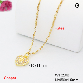 F6N408985vaia-L017  Fashion Copper Necklace