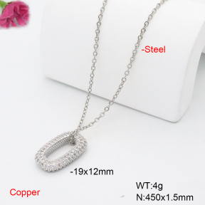 F6N408992baka-L017  Fashion Copper Necklace