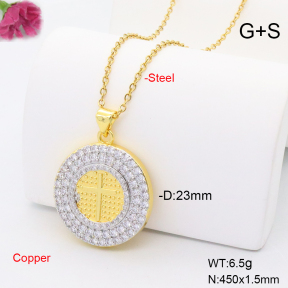 F6N408994vbnb-L017  Fashion Copper Necklace