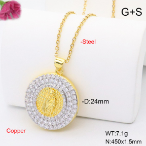 F6N408995vbnb-L017  Fashion Copper Necklace