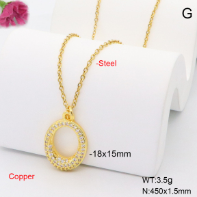 F6N408997baka-L017  Fashion Copper Necklace