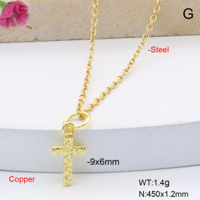 F6N409015vaia-L017  Fashion Copper Necklace