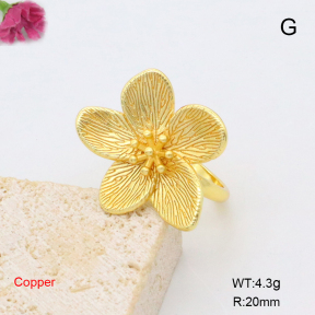 F6R200295baka-L017  Fashion Copper Ring