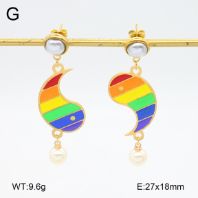 2E3003767aako-698  Stainless Steel Earrings