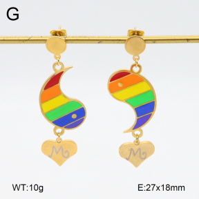 2E3003770aako-698  Stainless Steel Earrings