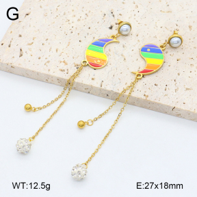 2E3003777ablb-698  Stainless Steel Earrings