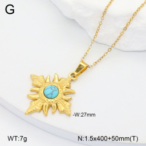 2N4004875aakl-749  Stainless Steel Necklace