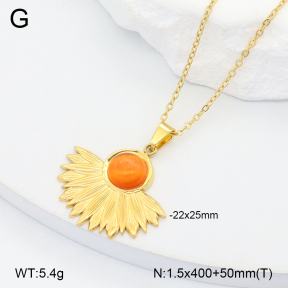 2N4004876aakl-749  Stainless Steel Necklace