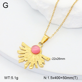 2N4004878aakl-749  Stainless Steel Necklace