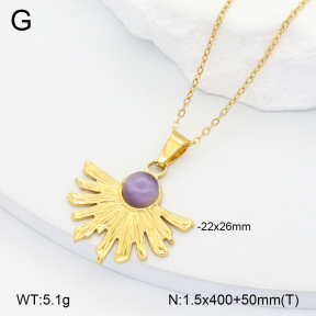 2N4004879aakl-749  Stainless Steel Necklace