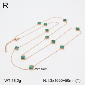 2N4004888bbov-749  Stainless Steel Necklace