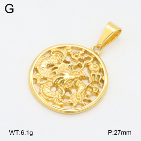 2P2004863ablb-478  Stainless Steel Pendant