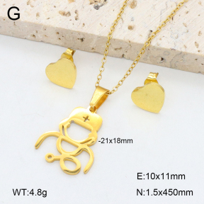 2S0012438ablb-698  Stainless Steel Set