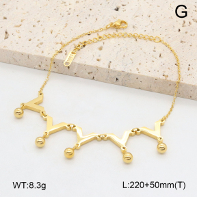 2A9001785vbpb-452  Stainless Steel Anklets