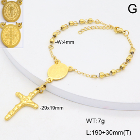 2B2004759bbml-642  Stainless Steel Bracelet