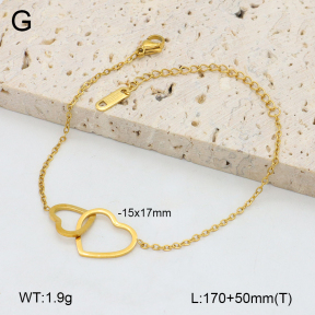 2B2004791bbml-656  Stainless Steel Bracelet