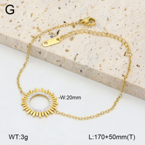 2B4005324bbml-656  Stainless Steel Bracelet