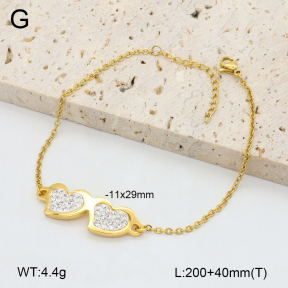 2B4005332bbml-656  Stainless Steel Bracelet