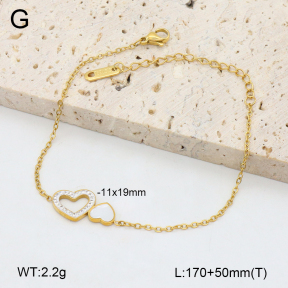 2B4005340bbml-656  Stainless Steel Bracelet