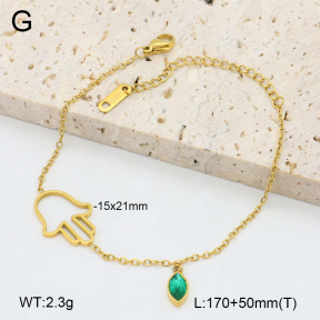 2B4005343bbml-656  Stainless Steel Bracelet