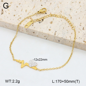 2B4005357bbml-656  Stainless Steel Bracelet