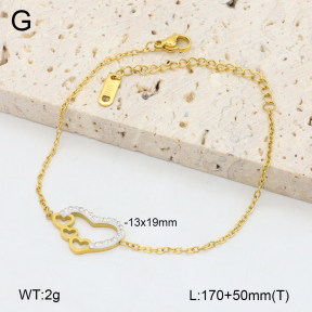 2B4005359bbml-656  Stainless Steel Bracelet