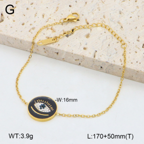 2B4005362bbml-656  Stainless Steel Bracelet