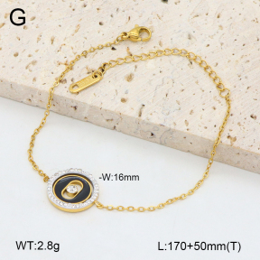 2B4005363bbml-656  Stainless Steel Bracelet