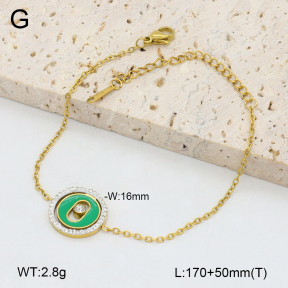 2B4005364bbml-656  Stainless Steel Bracelet