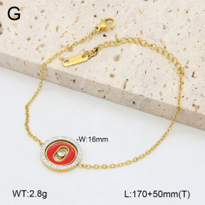 2B4005365bbml-656  Stainless Steel Bracelet