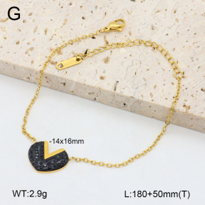 2B4005369bbml-656  Stainless Steel Bracelet