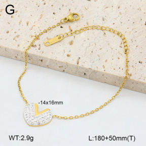 2B4005370bbml-656  Stainless Steel Bracelet