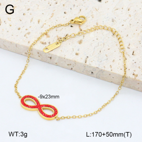 2B4005380bbml-656  Stainless Steel Bracelet