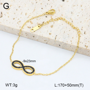 2B4005381bbml-656  Stainless Steel Bracelet