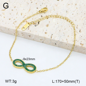 2B4005383bbml-656  Stainless Steel Bracelet