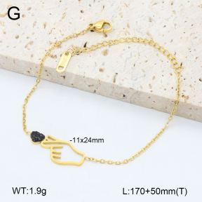 2B4005419bbml-656  Stainless Steel Bracelet