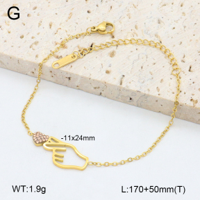 2B4005420bbml-656  Stainless Steel Bracelet