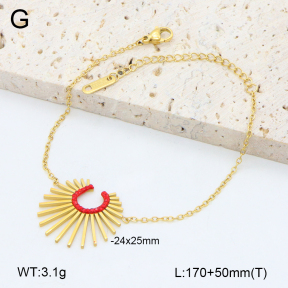 2B4005428bbml-656  Stainless Steel Bracelet