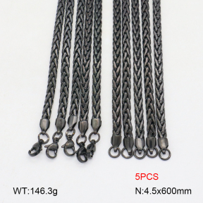 2N2007237bkab-452  Stainless Steel Necklace