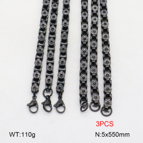 2N2007243vhov-452  Stainless Steel Necklace