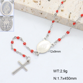 2N3003017bbov-452  Stainless Steel Necklace
